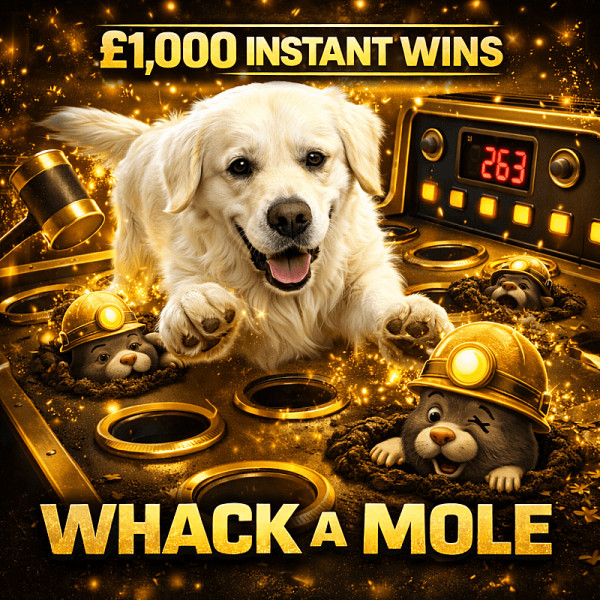 WHACK A MOLE - £1,000 of Prizes