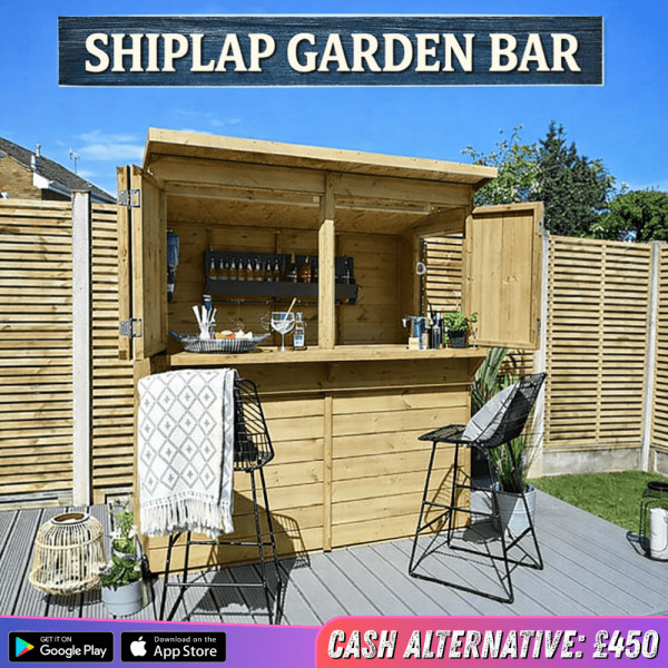 SHIPLAP GARDEN BAR
