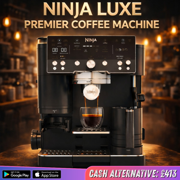 NINJA LUXE PREMIER COFFEE MACHINE