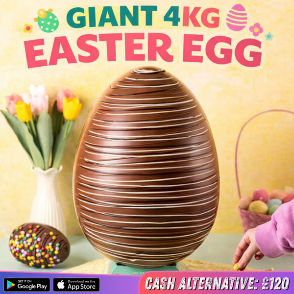GIANT 4KG EASTER EGG