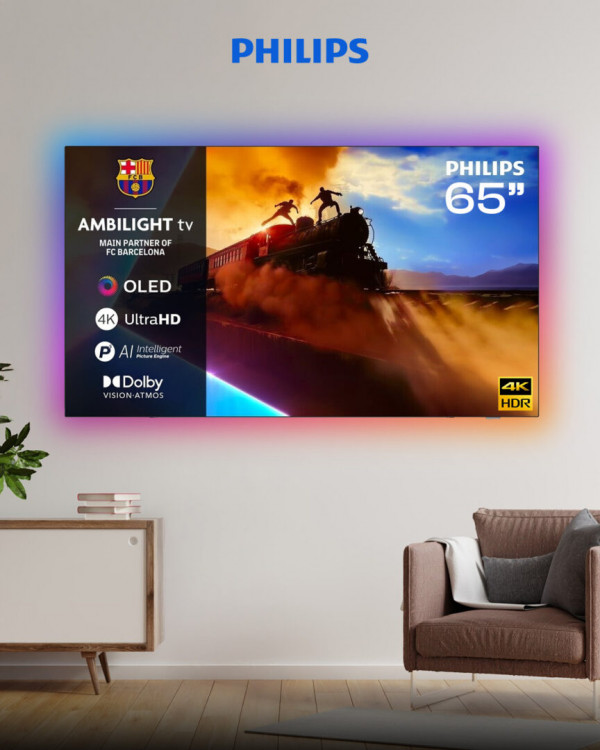 65” Philips OLED 4K Ultra HD Smart Ambilight TV