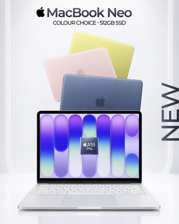 New 13” MacBook NEO 512GB (Colour Choice)