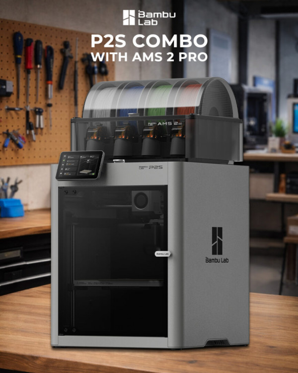 Bambu Lab P2S Combo with AMS 2 Pro