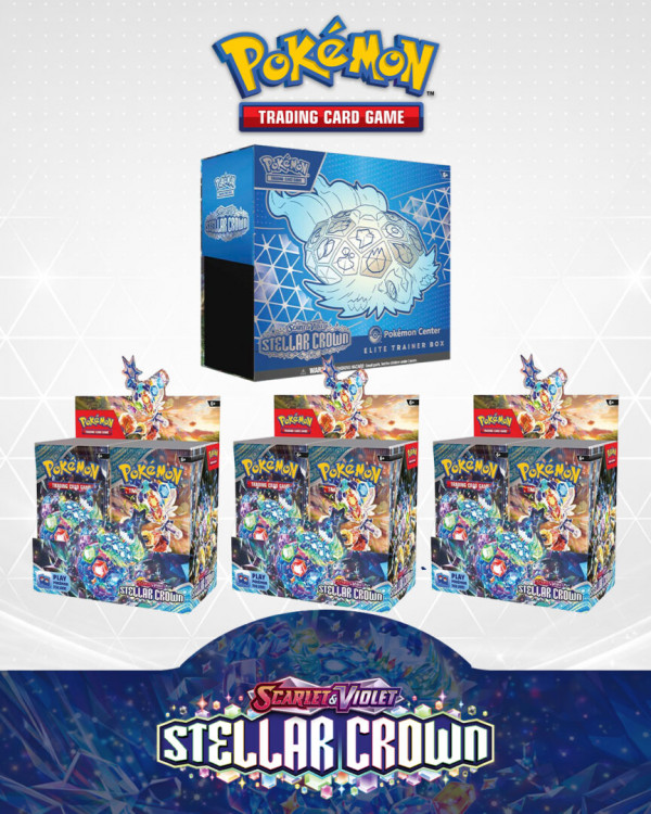 Pokémon TCG Scarlet & Violet Stellar Crown Bundle