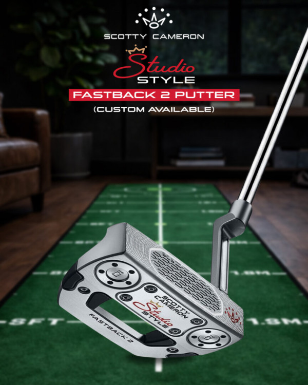 New Scotty Cameron Studio Style Fastback 2 Putter (Custom Available)
