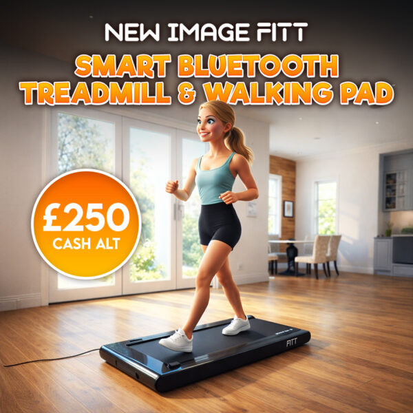 New Image FITT Smart Bluetooth Teadmill & Walking Pad Or £250 Cash