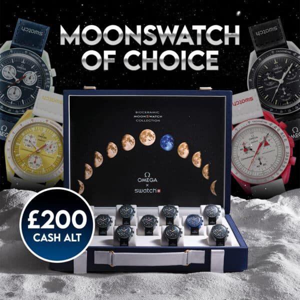 Swatch – Choice Of MoonSwatch Or £300 Cash
