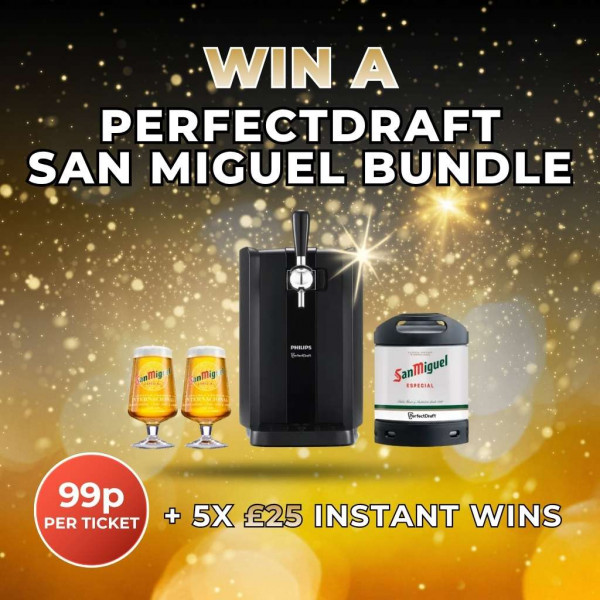 PerfectDraft San Miguel Bundle & Instant Wins