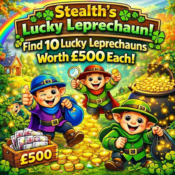 Stealth’s Lucky Leprechaun Hunt!