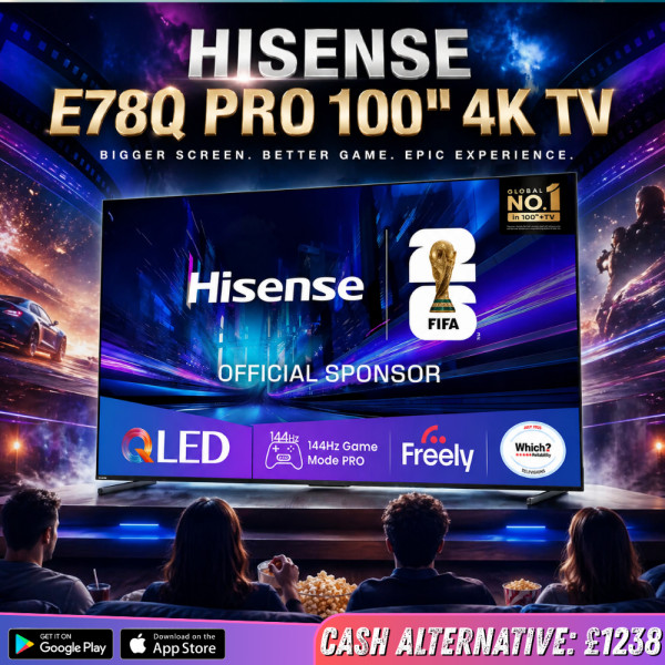 HISENSE E78Q PRO 100" 4K TV
