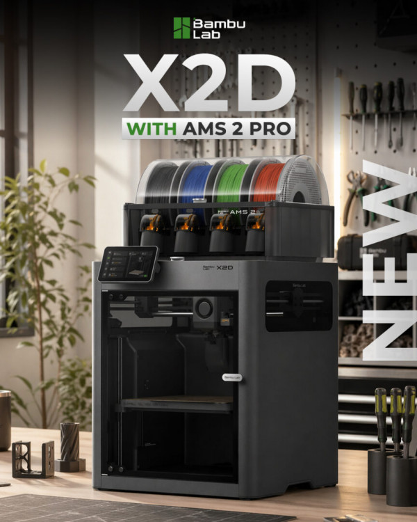 New Bambu Lab X2D AMS Combo