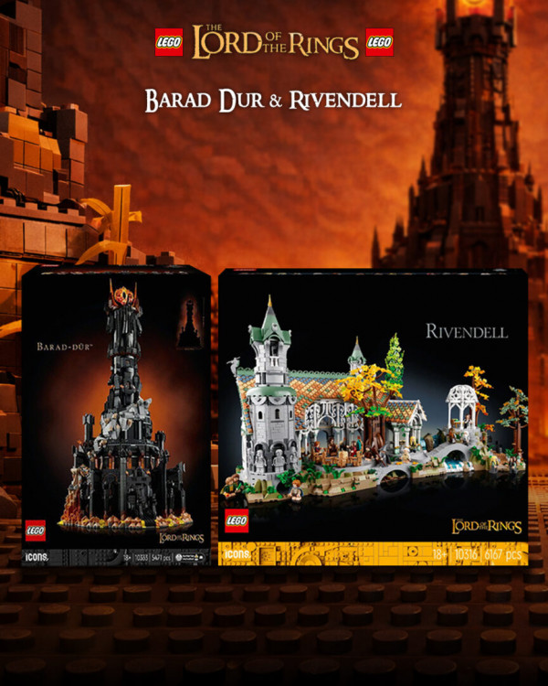 LEGO Lord of the Rings Barad Dur & Rivendell