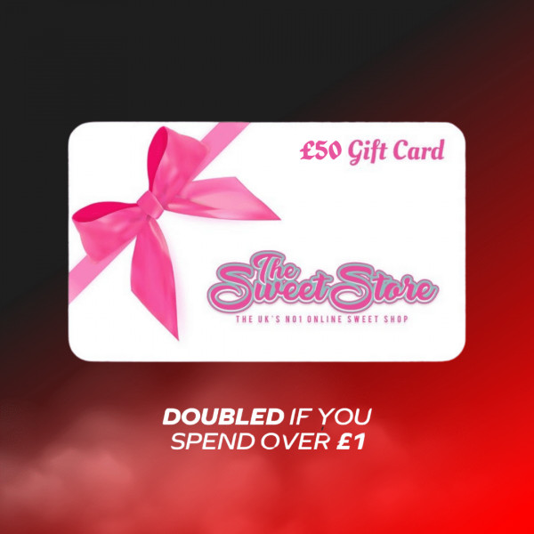 APP EXCLUSIVE! £50 The Sweet Store Gift Card Double On £1+ Orders