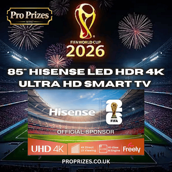 85" Hisense LED HDR 4K Ultra HD Smart TV