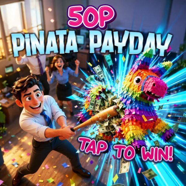 Piñata Payday – Tap to Win! – £250 Main Prize