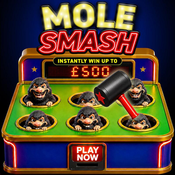 Whack a Mole - Win £500 Instantly!