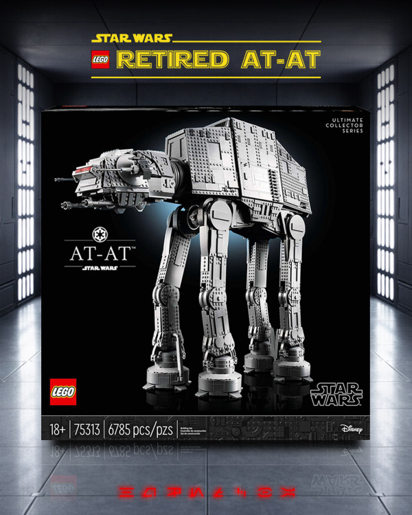 Retired LEGO Star Wars AT-AT (75313)