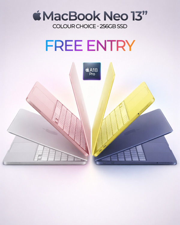 FREE ENTRY - MacBook NEO