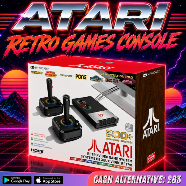 ATARI RETRO GAMES CONSOLE