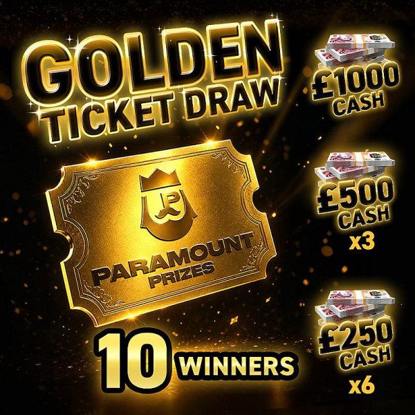 🎫 GOLDEN TICKET DRAW 🎫