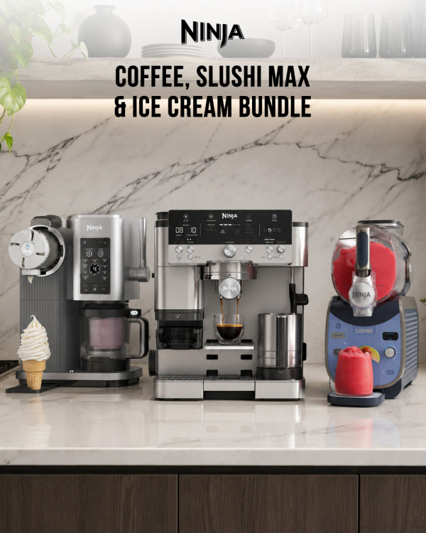 Ninja Coffee, Slushi &amp;amp; Ice Cream Bundle