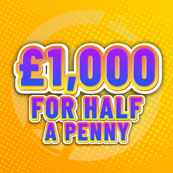£1,000 For Half A Penny