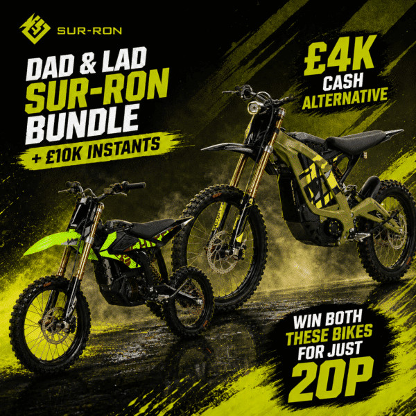 £4K CASH OR SUR-RON BUNDLE + 10K INSTANTS