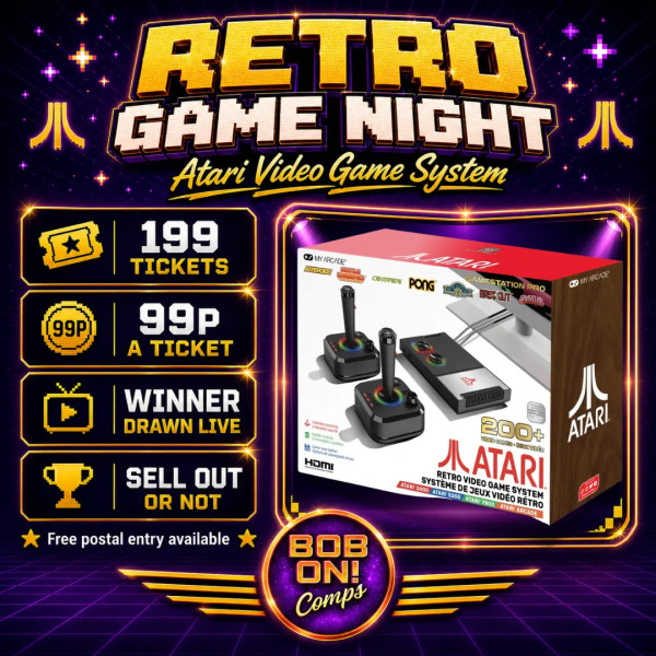 Retro Game Night | Atari Retro Video Game System | 99p Tickets