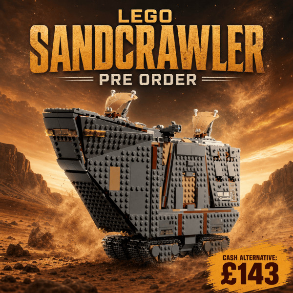 LEGO SANDCRAWLER PRE ORDER