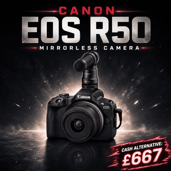 CANON EOS R50 MIRRORLESS CAMERA