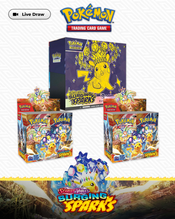 Pokémon TCG Surging Sparks Bundle