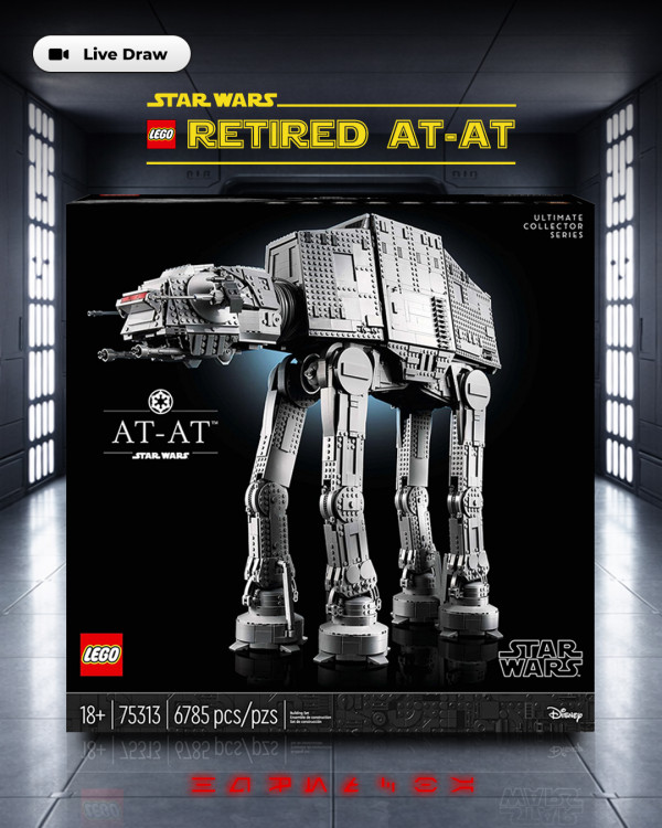 Retired LEGO Star Wars AT-AT (75313)