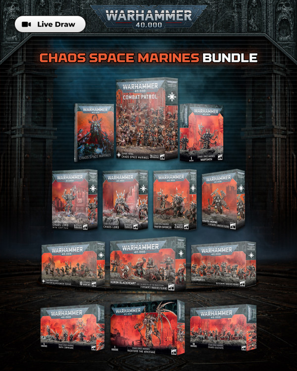 Warhammer 40,000 Chaos Space Marines Bundle