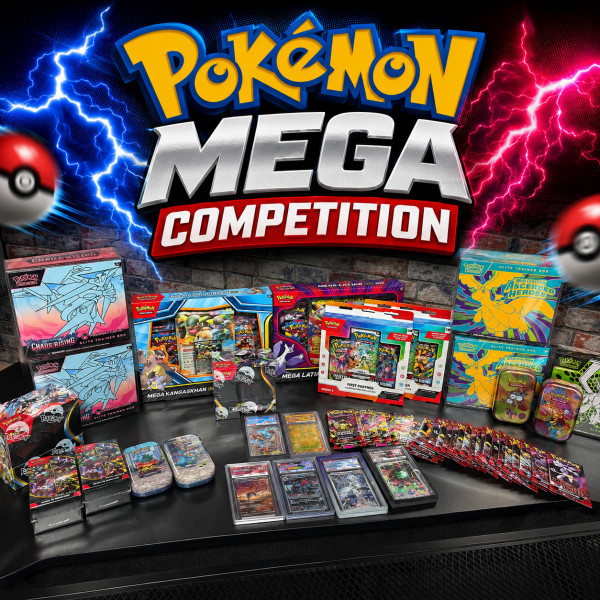 Mega Pokemon Pitch Black Competition with £3000 instant wins!