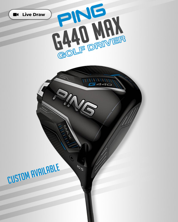 PING G440 Max Driver (Custom Available)
