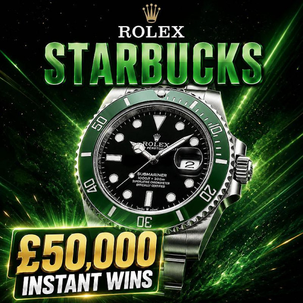 Rolex Starbucks or £8,000!