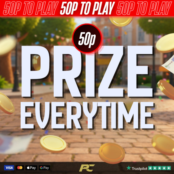 50P PRIZE EVERYTIME