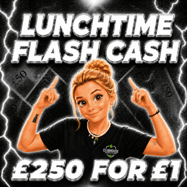 *AUTODRAW* Monday 10th August – £250 Flash Cash