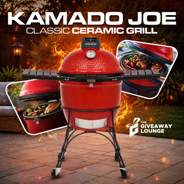 Win this Kamado Joe Ceramic Grill