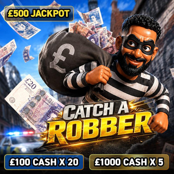 Find a Robber - Win up to £1k!