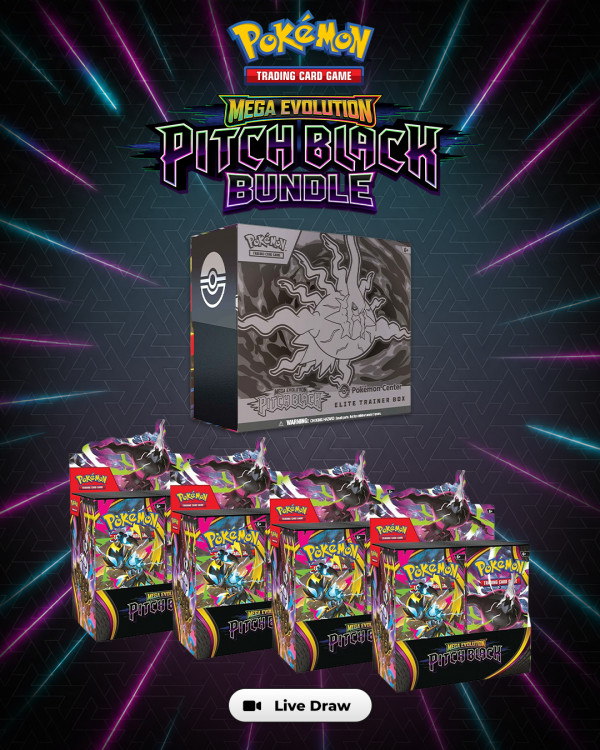 Pokemon TCG Mega Evolution Pitch Black Bundle