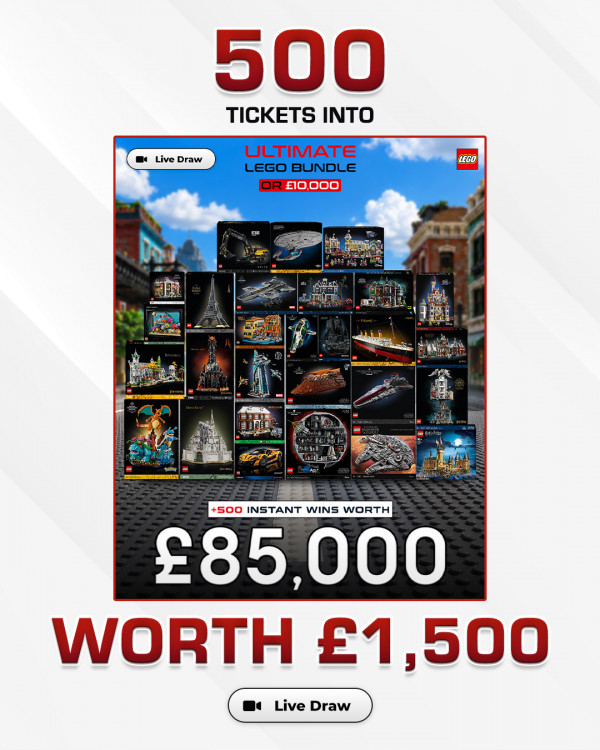 Win 500 Entries Into The Ultimate LEGO Bundle Competition