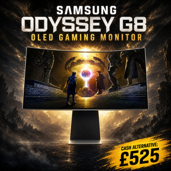 SAMSUNG ODYSSEY G8 OLED GAMING MONITOR