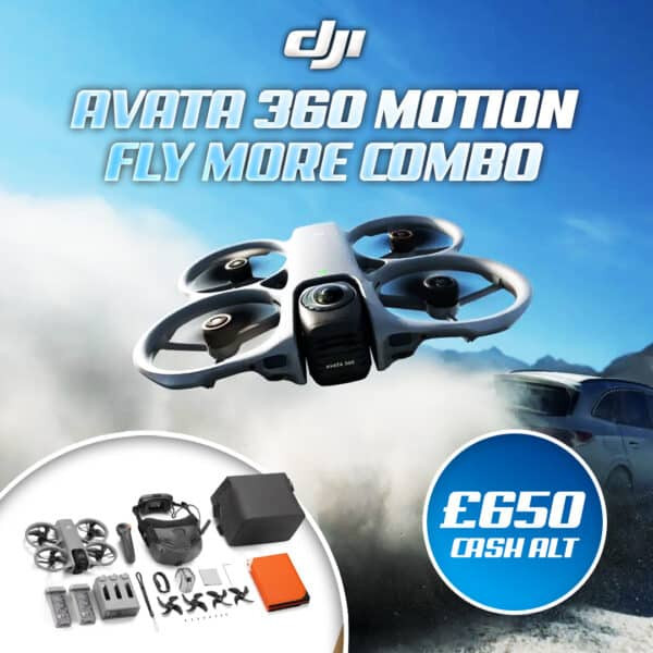DJI Avata 360 Motion Fly More Combo Or £650 Cash