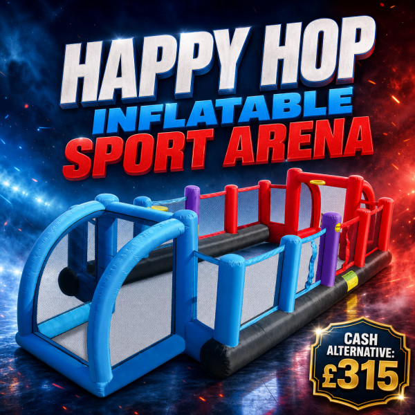 HAPPY HOP INFLATABLE SPORT ARENA