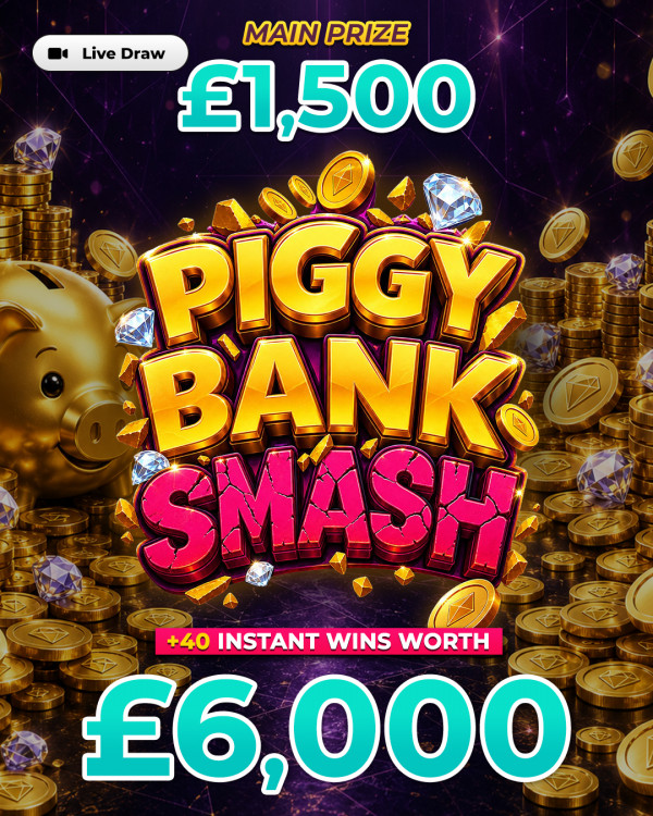 Piggy Bank Smash Instant Win