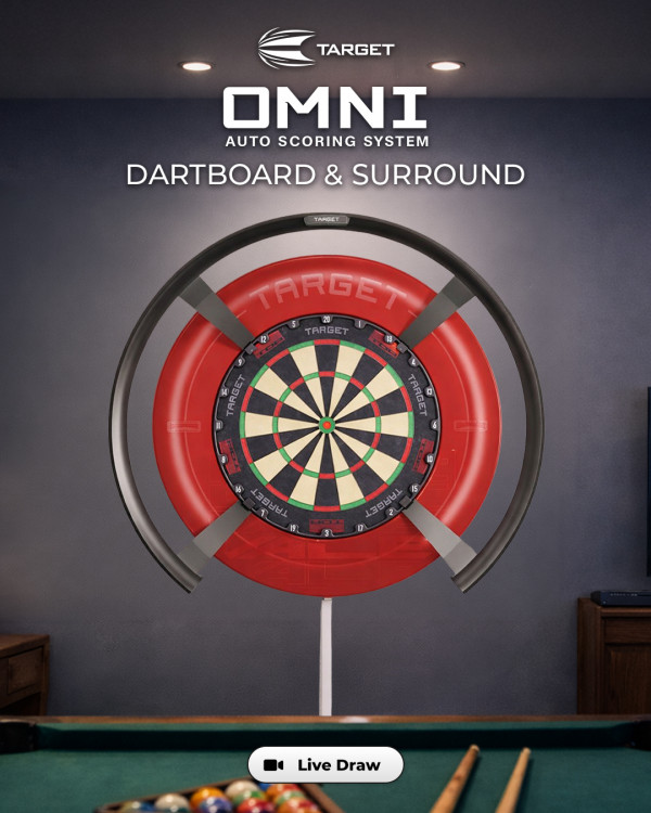 Target Omni Darts Auto Scoring System &amp;amp; TOR Board