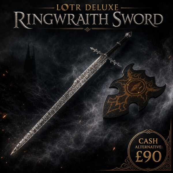 LOTR DELUXE RINGWRAITH SWORD