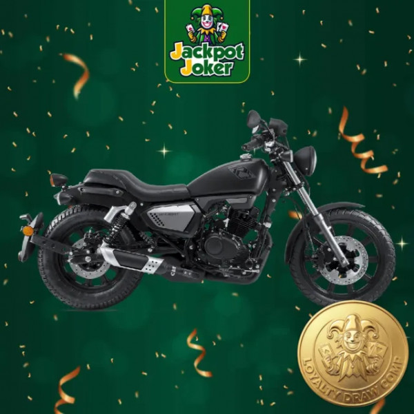 Win A Keepway Superlight 125 Motorbike - Buy 4 get 1 Free - £2.50 Per Play