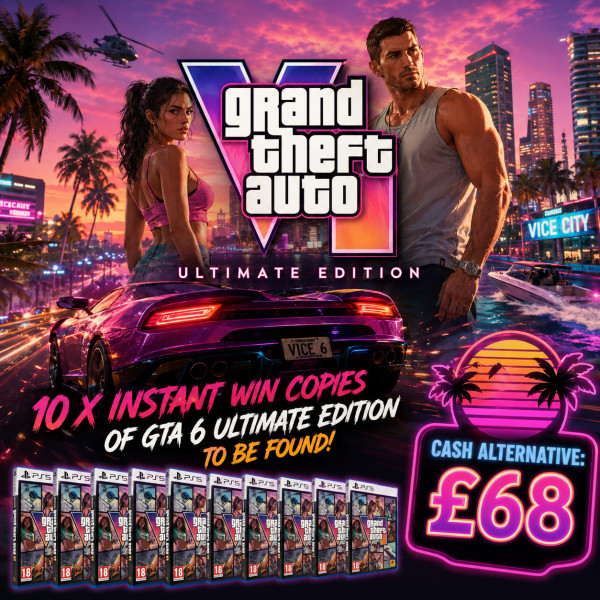GRAND THEFT AUTO 6 ULTIMATE EDITION (10 INSTANT WIN COPIES)
